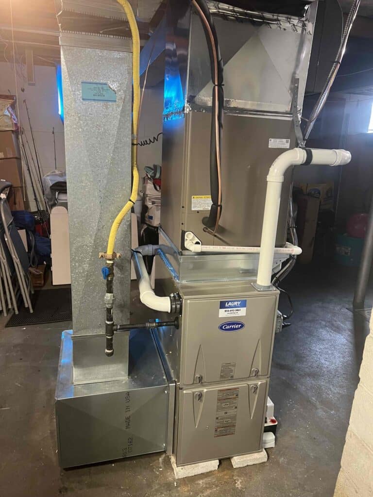 Laury Heating professional HVAC furnace repair and installation in Vineland, NJ residential home