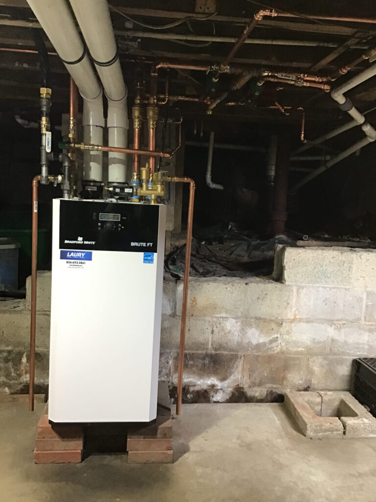 Combi-boiler heating installation in Carneys Point Township, NJ