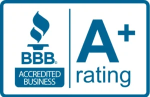 laury heating BBB logo
