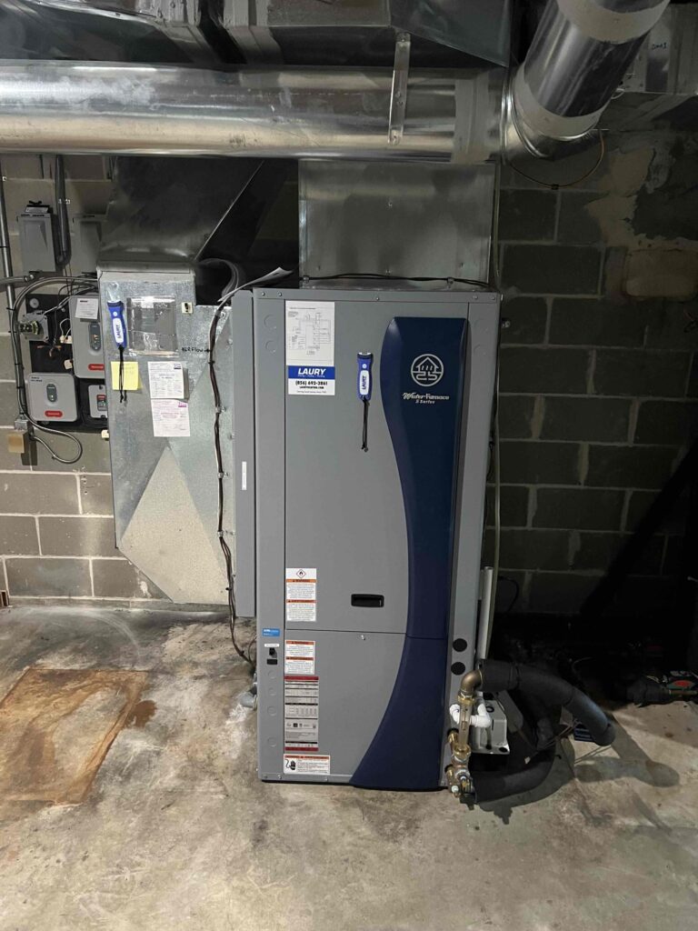 Gloucester County, New Jersey WaterFurnace geothermal heat pump installation