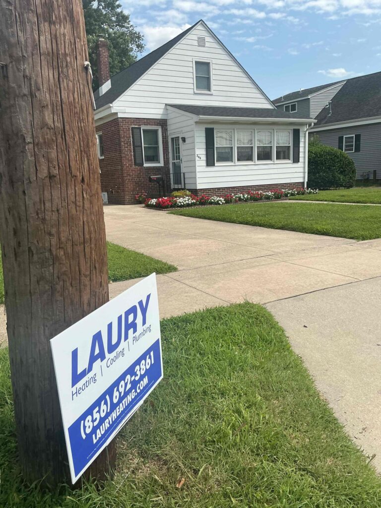 laury heating customer in vineland new jersey