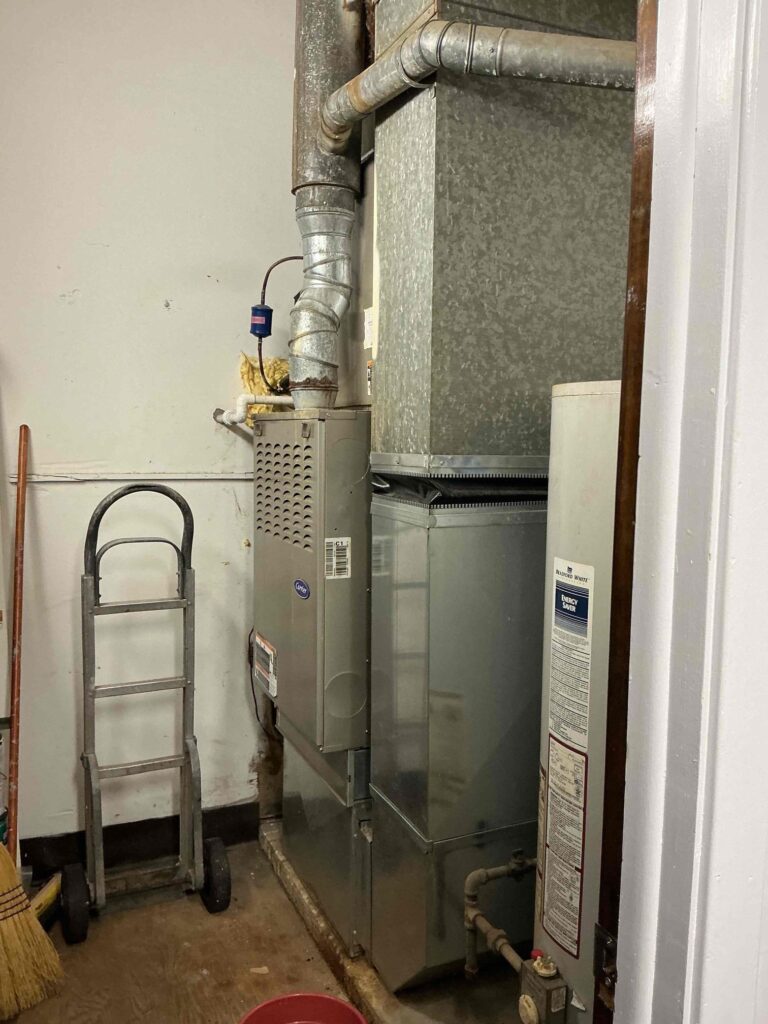 vineland heating repair in closet