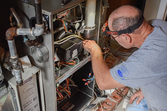 Laury Tech Installing HVAC in Pittsgrove